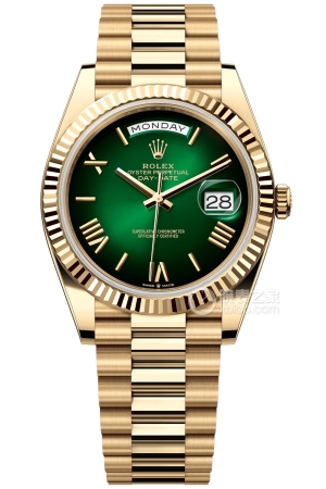 Rolex Day-Date Model M228238-0069 Automatic machinery, 18k gold, 40mm