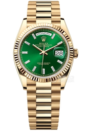 Rolex Day-Date Model M128238-0130 Automatic machinery, 18k gold, 36mm