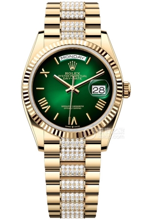 Rolex Day-Date Model M128238-0119 Automatic machinery, 18k gold, 36mm