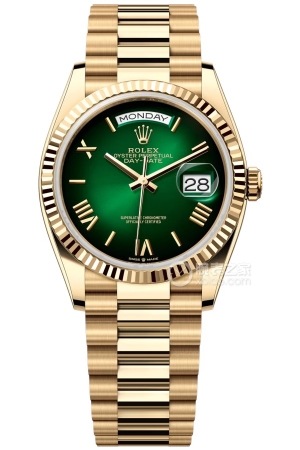 Rolex Day-Date Model M128238-0118 Automatic machinery, 18k gold, 36mm
