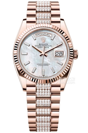 Rolex Day-Date Model M128235-0079 Automatic mechanical, 18K Everose gold, 36mm
