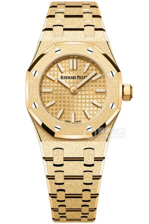 Audemars Piguet Royal Oak 67630BA.GG.1312BA.01 Quartz, 18k gold, frosted gold finish, 23mm