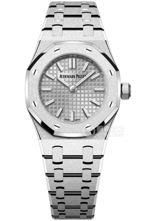 Audemars Piguet Royal Oak 67630 BC.GG.1312 BC.01 Quartz, 18k white gold, frosted gold finish, 23mm