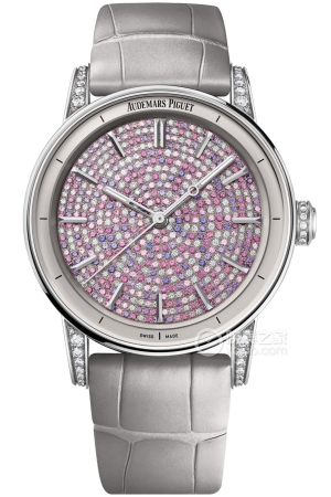 Audemars Piguet CODE 11.5977410BC.ZZ.D132CR.01 18k white gold, set with 335 brilliant-cut diamonds; total weight approximately 1.38mm.