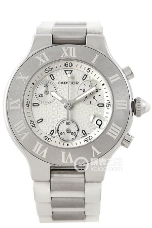 Cartier 21st Century Collection W10184U2 Quartz, stainless steel, 38.5mm