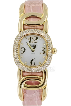Patek Philippe Golden Ellipse 4831J - 3D Hour Markers Quartz, gold and diamond setting, 25*23mm