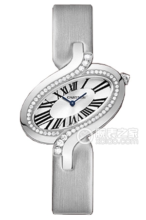 Cartier CAPTIVE DE CARTIERWG800018 Quartz, 18k white gold set with diamonds, 43.81mm