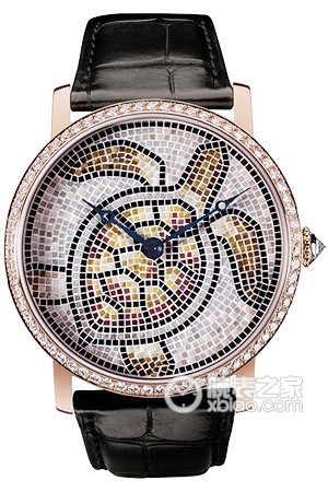 Cartier 2011 NEW MODEL NRN 2011 Manual mechanical movement, 18k rose gold, 42mm (discontinued)