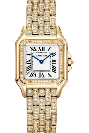 Cartier PANTHÈRE DE CARTIERWJPN0060 Quartz, gold and diamond setting, 36.5*26.7mm