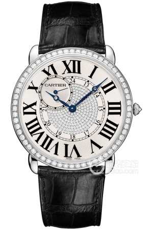 Cartier RONDE DE CARTIERWR007004 Manual mechanical, 18k white gold, 42mm