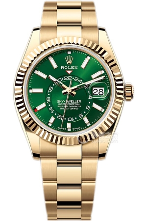 Rolex Aviator 336938-0007 Automatic machinery, 18k gold, 42mm