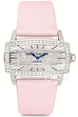 Patek Philippe GONDOLO 4992G Platinum Manual mechanism, 18k white gold with diamonds, 37.2mm (discontinued)