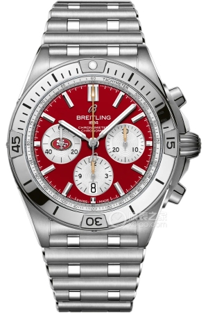 Breitling mechanical chronograph AB01342B1K1A1 Automatic machinery, stainless steel, 42mm