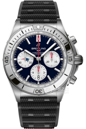 Breitling mechanical chronograph AB01342B1C7S1 Automatic machinery, stainless steel, 42mm