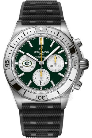 Breitling mechanical chronograph AB01342B1L1S1 Automatic machinery, stainless steel, 42mm