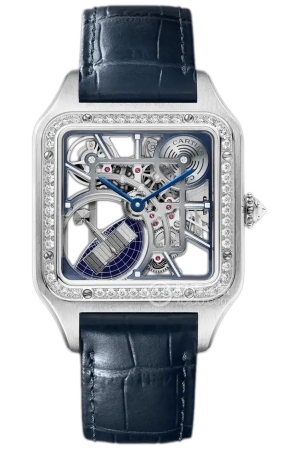 Cartier Santos HPI01631 Automatic mechanical parts, 18k white gold, 43.5*31.4mm