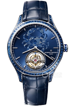 Vacheron Constantin Master of the Arts 6007A/000G-H045 Automatic mechanical design, 18k white gold set with sapphires, 39mm