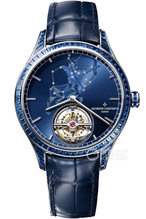 Vacheron Constantin Master of the Arts 6007A/000G-H050 Automatic mechanical design, 18k white gold set with sapphires, 39mm