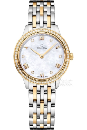 Omega De Ville 434.25.28.60.55.001 Quartz, stainless steel, 18k gold, 27.5mm