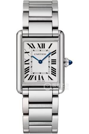 Cartier Tank WSTA0122 Photodynamic design, stainless steel, 33.7*25.5mm