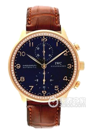 IWC Portuguese IW371444 Automated machinery, 18k rose gold with diamonds, 40mm (discontinued)