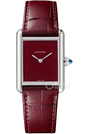 Cartier Tank WSTA0113 Quartz, stainless steel, 33.7*25.5mm