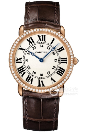 Cartier RONDE DE CARTIERWR000651 Manual mechanical, 18k rose gold, 36mm