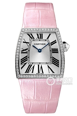 Cartier WE600151 Quartz, 18k white gold set with diamonds, 26.32mm