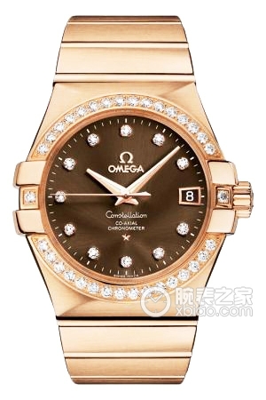 Omega Constellation 123.55.35.20.63.001 Automatic mechanical, 18K red gold, 35mm