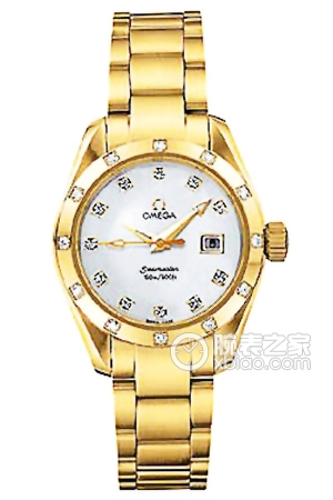 Omega Seamaster 2075.75.00 Quartz, 18k gold, 29.2mm (Discontinued)