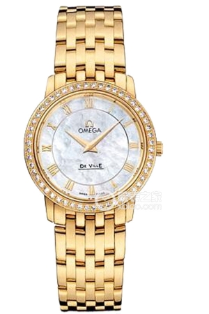 Omega De Ville 413.55.27.60.05.001 Quartz, 18k gold, 27mm