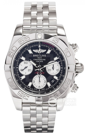 Breitling mechanical chronograph AB014012.BA52 (Pilot stainless steel bracelet) Automatic machinery, precision steel, 41mm (Discontinued)