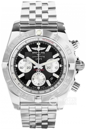 Breitling mechanical chronograph AB011011.B967 (Pilot stainless steel bracelet) Automatic machinery, precision steel, 44mm (discontinued)