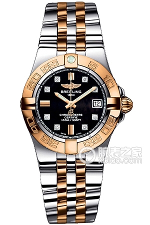 Breitling C71340L2.BA16 (Two-tone Pilot watch bracelet) Quartz, 18K rose gold, 30mm (discontinued)