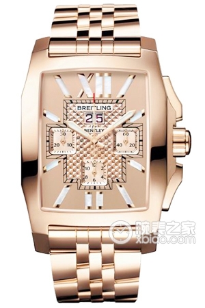 Breitling Navitimer 18K Rose Gold Case - Rose Gold Dial - Speed B Bracelet Automatic mechanical parts, 18k rose gold, 38.5 x 58.2 mm