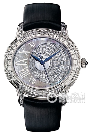 Audemars Piguet Millennium 77306BC.ZZ.D007SU.01 Automatic mechanical design, 18k white gold pavé-set with 160 baguette-cut diamonds, totaling approximately 12,39.5mm in size.