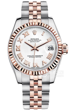 Rolex Lady Datejust 179171 White Dial Automatic mechanical, 18k rose gold, 26mm