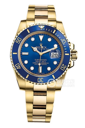 Rolex Submariner M116618lb-0003 Automatic machinery, 18k gold, 40mm