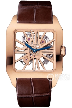 Cartier Santos W2020057 (Extra Large) Manual mechanical movement, 18k rose gold, 38.7 x 47.4 mm