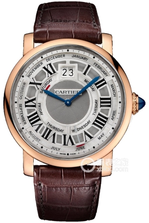 Cartier ROTON DE DE CARTIER W1580001 Automatic mechanical, 18k rose gold, 45mm