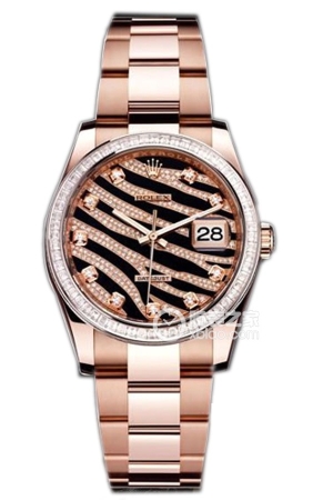 Rolex Datejust 116285-BBR-73605 272BRA Automatic mechanical, 18k rose gold, 36mm