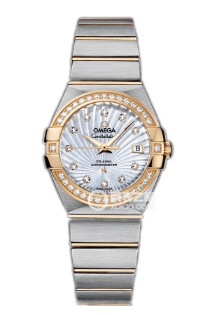 Omega Constellation 123.25.27.20.55.002 Automatic machinery, precision steel, 27mm