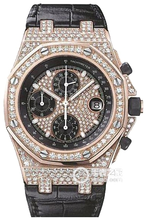 Audemars Piguet Royal Oak 26067OR.ZZ.D002CR.02 Automatic machinery, 18k rose gold with diamonds, 42mm (discontinued)