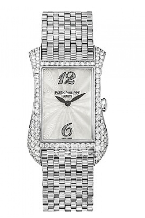 Patek Philippe GONDOLO 4972/1G-001 Quartz, 18k white gold, case set, 27.4*39.7mm (Discontinued)