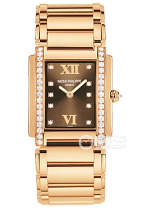 Patek Philippe Twenty ~44910/11R-010 Quartz, 18k rose gold, 25 x 30mm