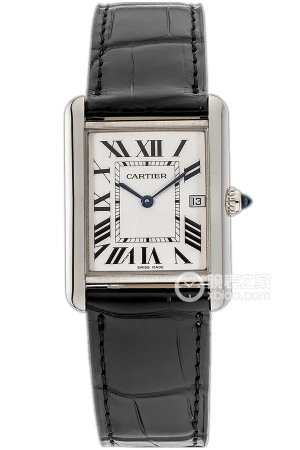 Cartier Tank W1540956 Quartz, 18k white gold