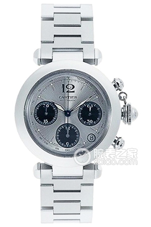 Cartier Pascal W31048M7 Stainless steel, 35.25mm