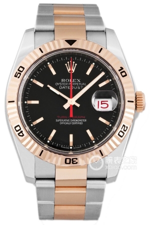 Rolex Datejust 116261 Black Dial Automatic machinery, stainless steel, 36mm