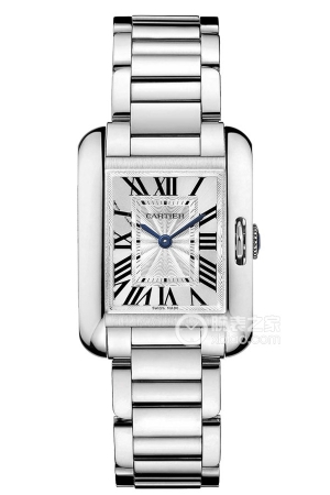 Cartier Tank W5310023 Quartz, 18k white gold, 30.2 x 22.7 mm