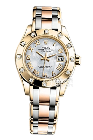 Rolex Pearlmaster 80318 White Automatic machinery, 18k gold, 29mm